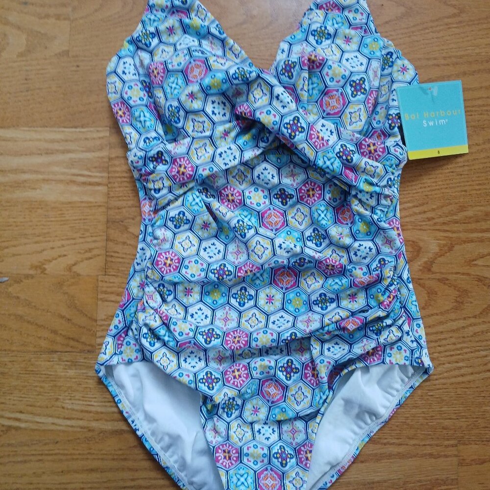 Bal Harbour Swimsuit- Tummy Control with Bra Support Cups
